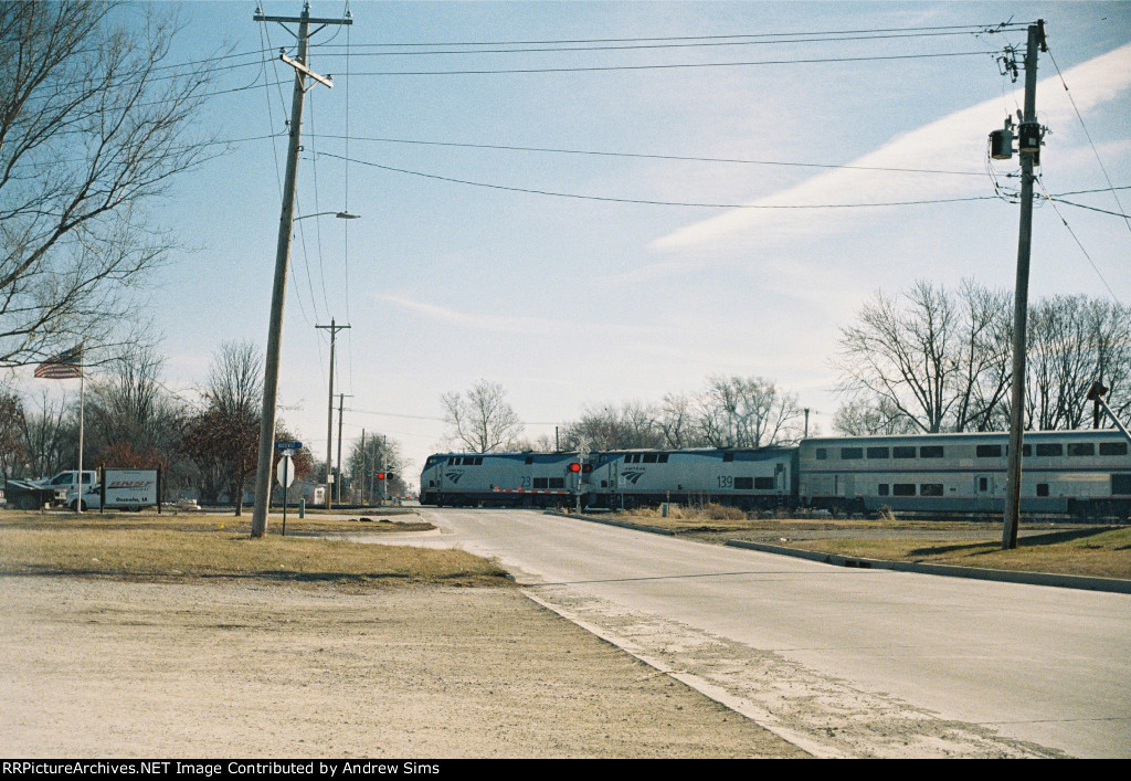 California Zephyr Departing Osceola